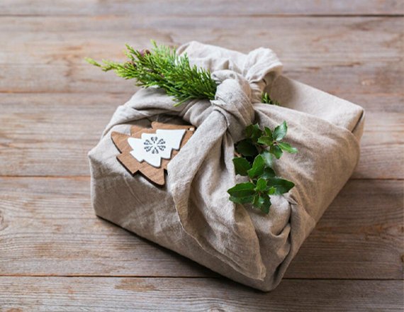 sustainable gift packaging